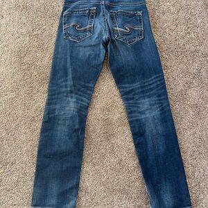 Silver Jeans Co Mens 30/32 Eddie Tapered Leg Dark Wash Mint Condition!